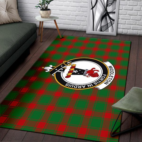 Middleton Tartan Crest Area Rug Online now - Image 3