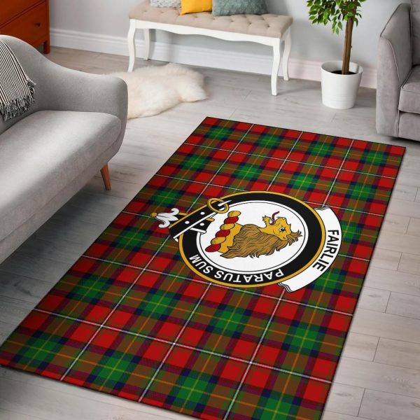 Fairlie Tartan Crest Area Rug Sale