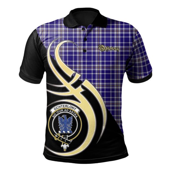 Ochterlony Tartan Polo Shirt - Believe In Me Style Discount