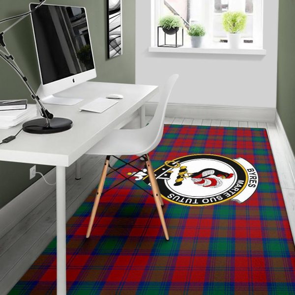 Byres Tartan Crest Area Rug Online Sale - Image 5