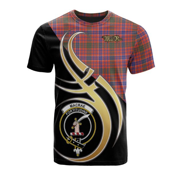 MacRae Ancient Tartan T-shirt - Believe In Me Style Online