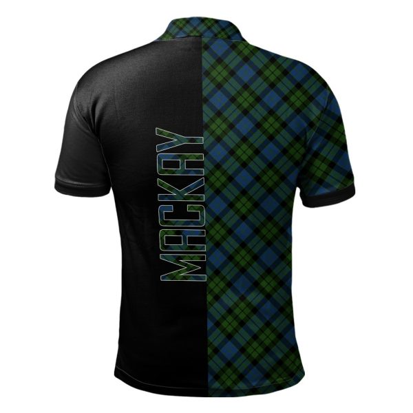 MacKay Modern Tartan Polo Shirt Half of Me - Cross Style Online now - Image 2