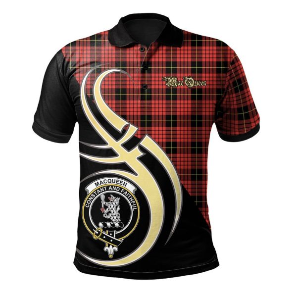 MacQueen Modern Tartan Polo Shirt - Believe In Me Style Discount