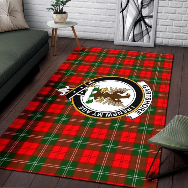 Gartshore Tartan Crest Area Rug Sale - Image 3