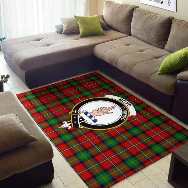 Boyd Tartan Crest Area Rug Discount - Image 2