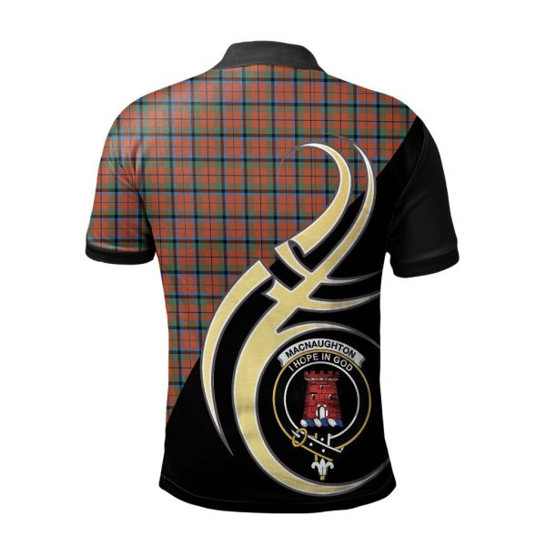 MacNaughton Ancient Tartan Polo Shirt - Believe In Me Style Online Hot Sale - Image 2