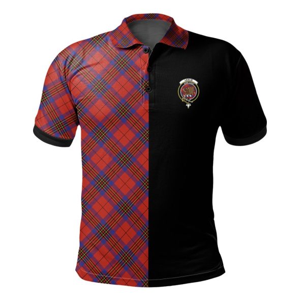 Leslie Modern Tartan Polo Shirt Half of Me - Cross Style Sale