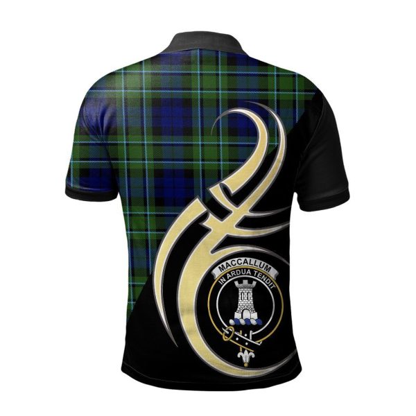 MacCallum Modern Tartan Polo Shirt - Believe In Me Style Sale - Image 2