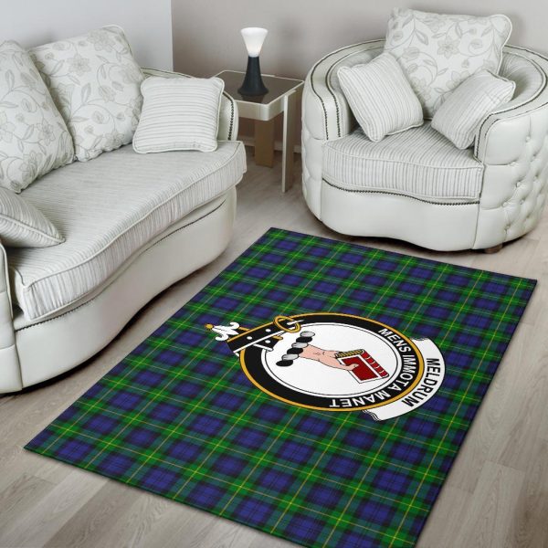 Meldrum Tartan Crest Area Rug on Sale - Image 4