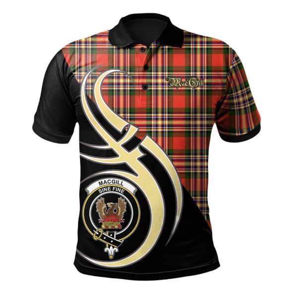 MacGill Modern Tartan Polo Shirt - Believe In Me Style Online Sale