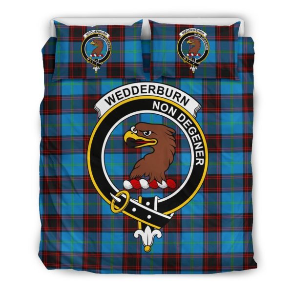 Wedderburn Tartan Crest Bedding Set Online now - Image 2