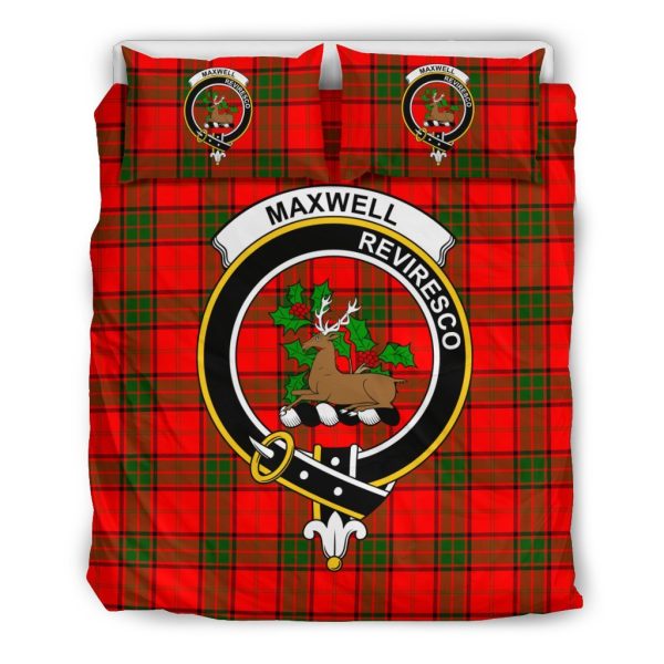 Maxwell Tartan Crest Bedding Set Supply - Image 2