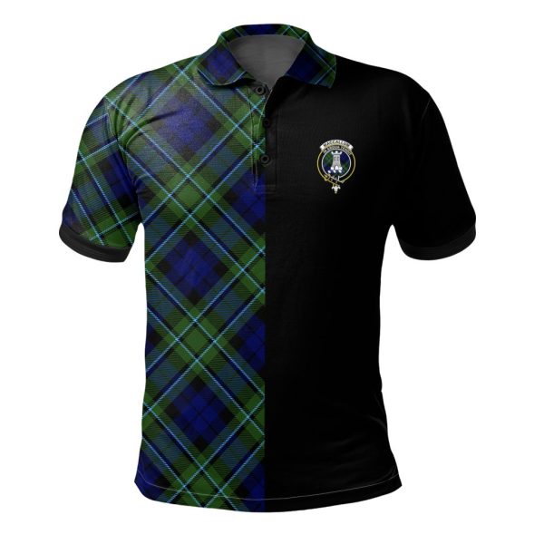 MacCallum Modern Tartan Polo Shirt Half of Me - Cross Style Online now