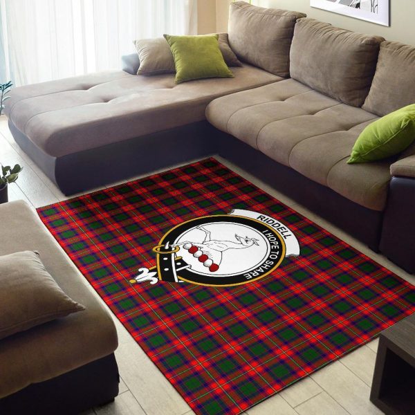 Riddell Tartan Crest Area Rug Online - Image 2