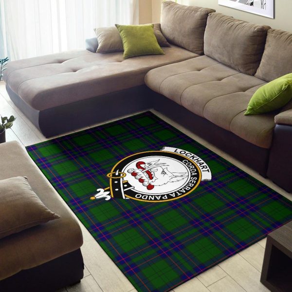 Lockhart Tartan Crest Area Rug Fashion - Image 2