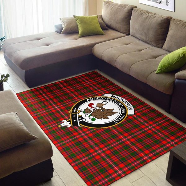 Mackinnon Tartan Crest Area Rug Hot on Sale - Image 2