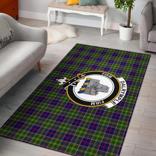 Dalrymple Tartan Crest Area Rug on Sale
