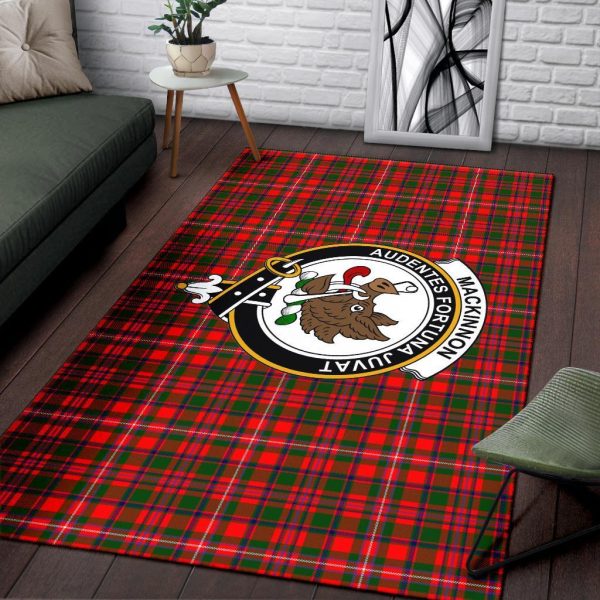 Mackinnon Tartan Crest Area Rug Hot on Sale - Image 3