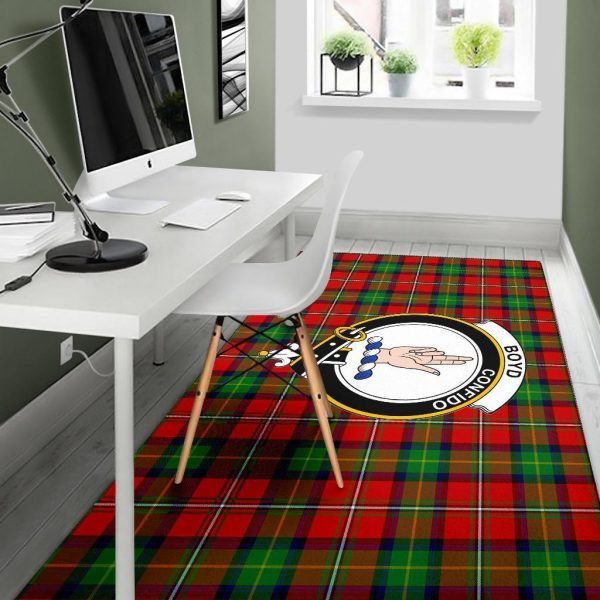 Boyd Tartan Crest Area Rug Discount - Image 5