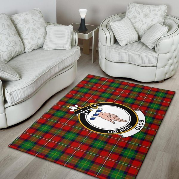 Boyd Tartan Crest Area Rug Discount - Image 4