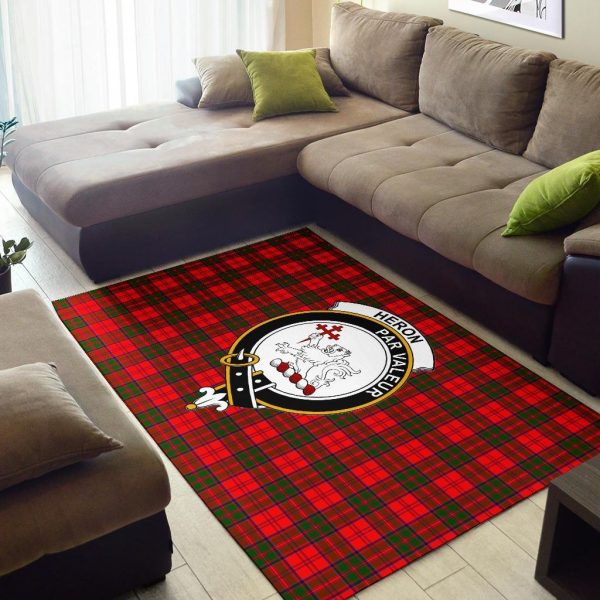 Heron Tartan Crest Area Rug Online Hot Sale - Image 2