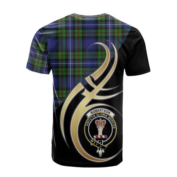 Robertson Hunting Modern Tartan T-shirt - Believe In Me Style For Cheap - Image 2