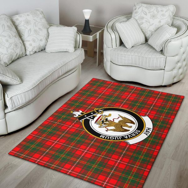 Hay Tartan Crest Area Rug Fashion - Image 4