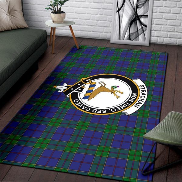 Strachan Tartan Crest Area Rug Online Hot Sale - Image 3
