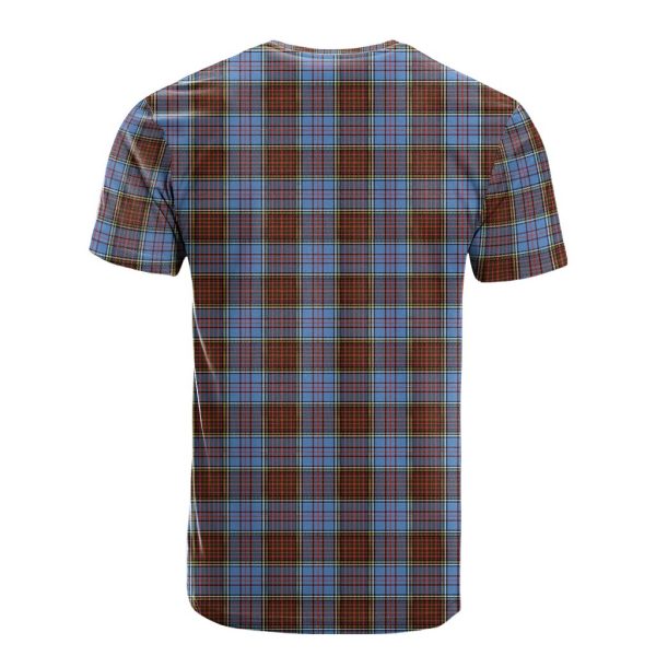 Anderson Modern Tartan T-Shirt For Sale - Image 2