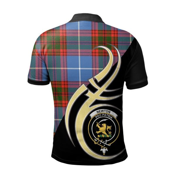 Newton Tartan Polo Shirt - Believe In Me Style Online Sale - Image 2