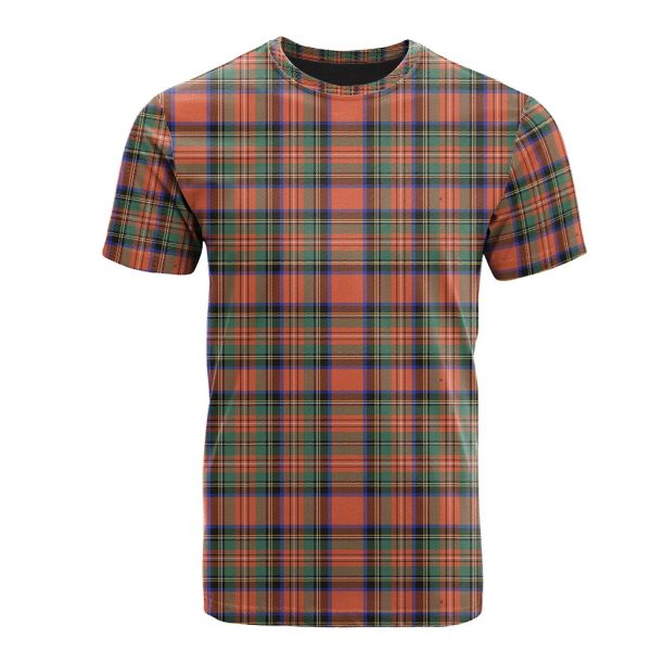 Stewart Royal Ancient Tartan T-Shirt Hot on Sale