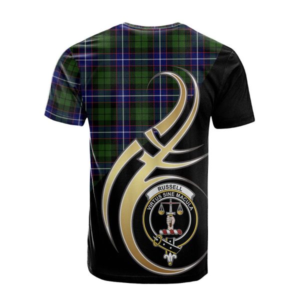 Russell Modern Tartan T-shirt - Believe In Me Style Online now - Image 2