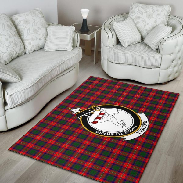 Riddell Tartan Crest Area Rug Online - Image 4