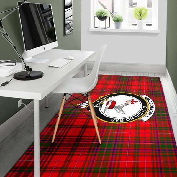 Macdougall Tartan Crest Area Rug For Cheap - Image 5