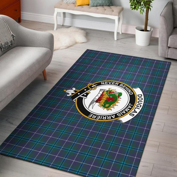 Douglas Tartan Crest Area Rug For Cheap