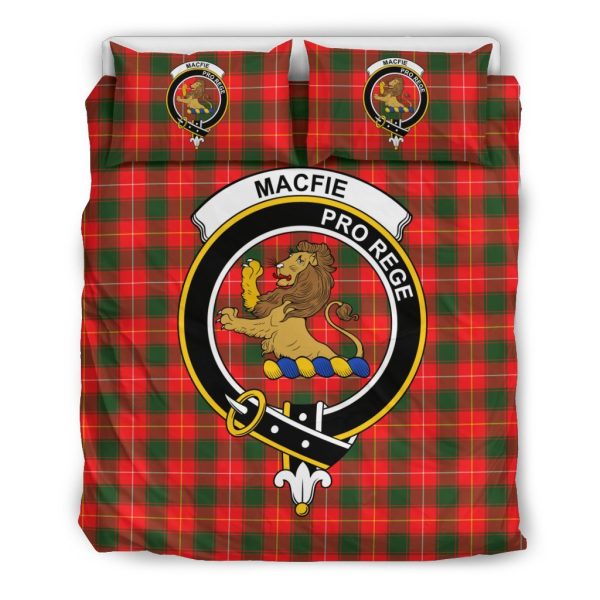 Macfie (Of Dreghorn) Family Tartan Crest Bedding Set Online - Image 2
