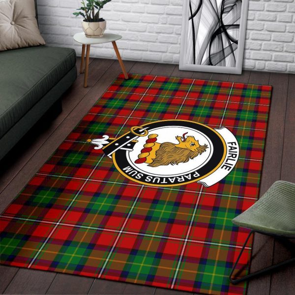 Fairlie Tartan Crest Area Rug Sale - Image 3