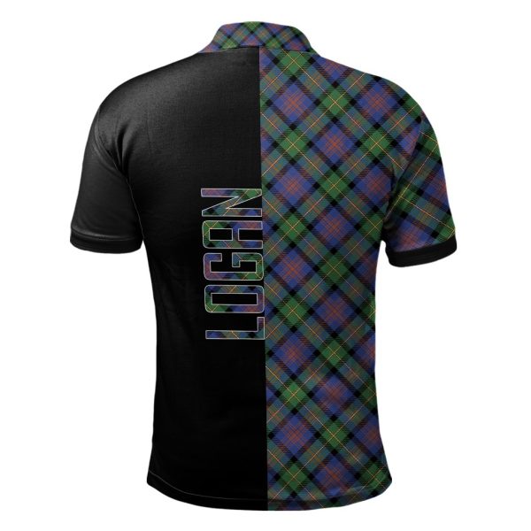 Logan Ancient Tartan Polo Shirt Half of Me - Cross Style Cheap - Image 2