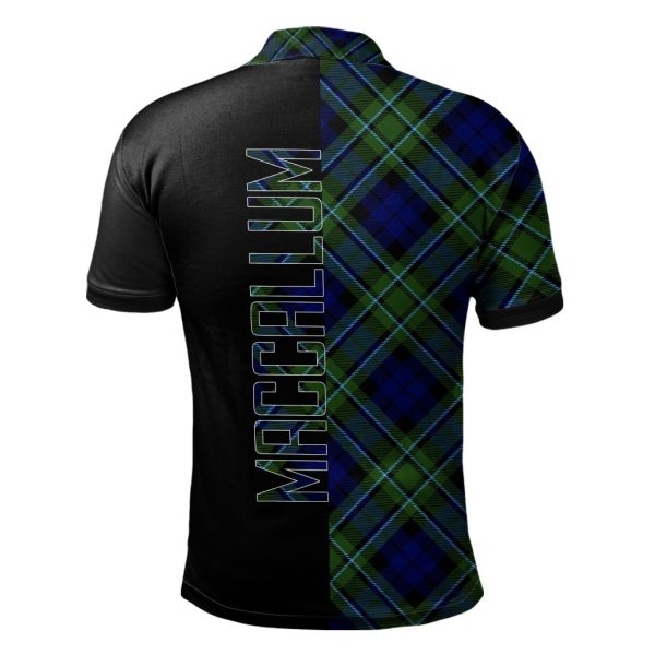 MacCallum Modern Tartan Polo Shirt Half of Me - Cross Style Online now - Image 2