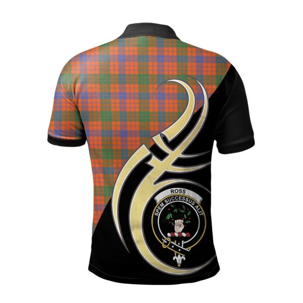 Ross Ancient Tartan Polo Shirt - Believe In Me Style For Discount - Image 2