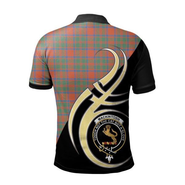 MacKintosh Ancient Tartan Polo Shirt - Believe In Me Style Hot on Sale - Image 2