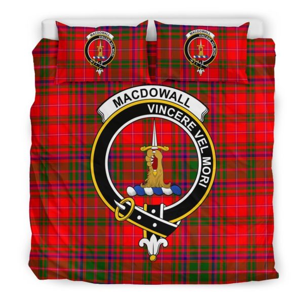 Macdowall (Of Garthland) Tartan Crest Bedding Set Sale