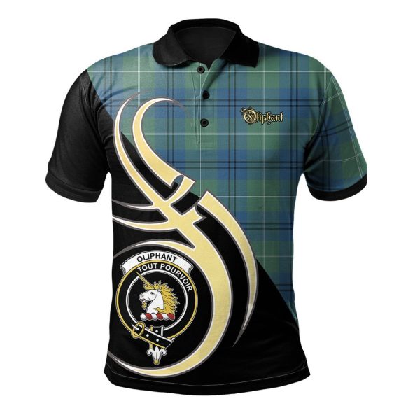 Oliphant Ancient Tartan Polo Shirt - Believe In Me Style Cheap