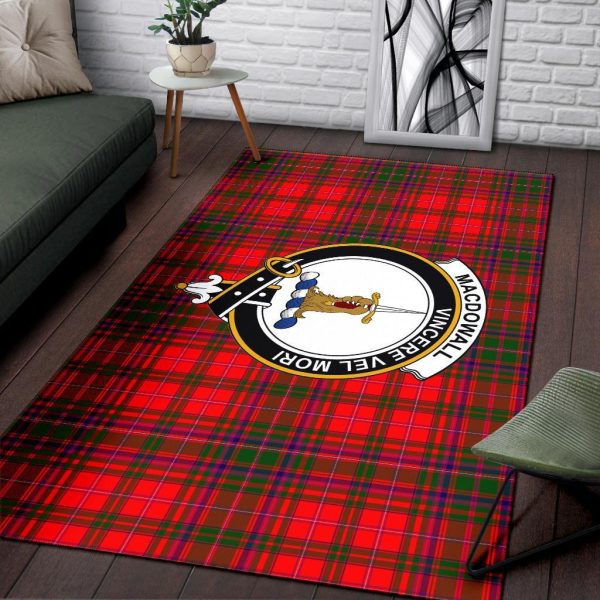 Macdowall (Of Garthland) Tartan Crest Area Rug Cheap - Image 3