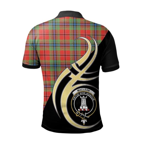 MacLean of Duart Modern Tartan Polo Shirt - Believe In Me Style Hot on Sale - Image 2