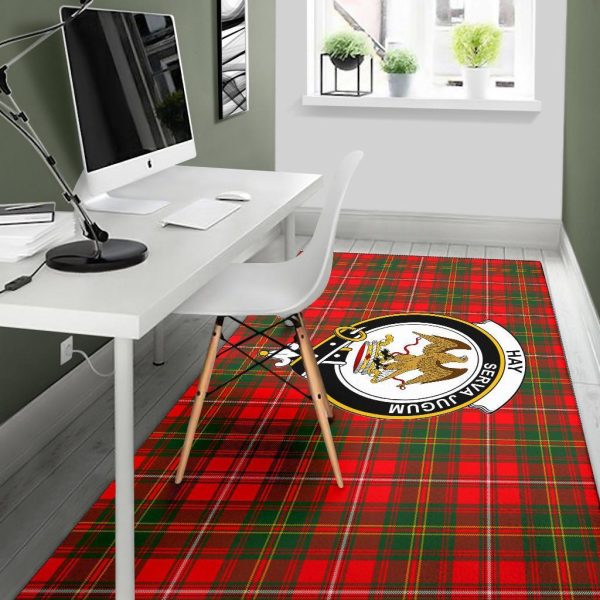 Hay Tartan Crest Area Rug Fashion - Image 5