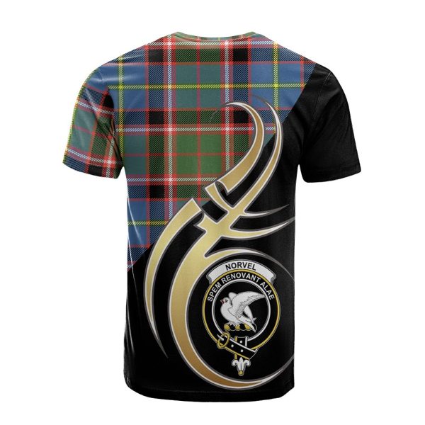 Norvel Tartan T-shirt - Believe In Me Style For Sale - Image 2