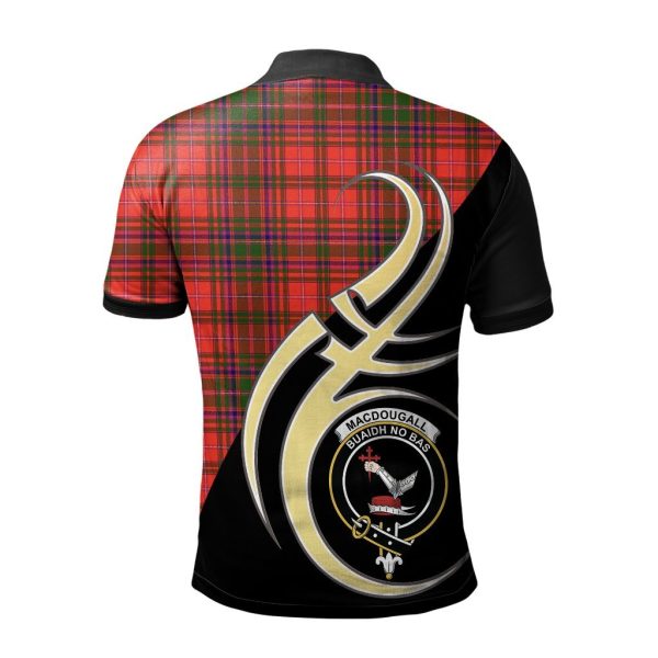MacDougall Modern Tartan Polo Shirt - Believe In Me Style Hot on Sale - Image 2