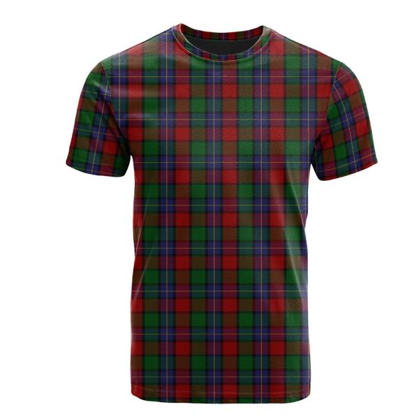 Kilgour Asymmetrical Tartan T-Shirt Online Sale