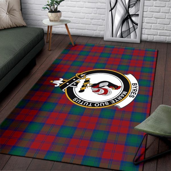 Byres Tartan Crest Area Rug Online Sale - Image 3